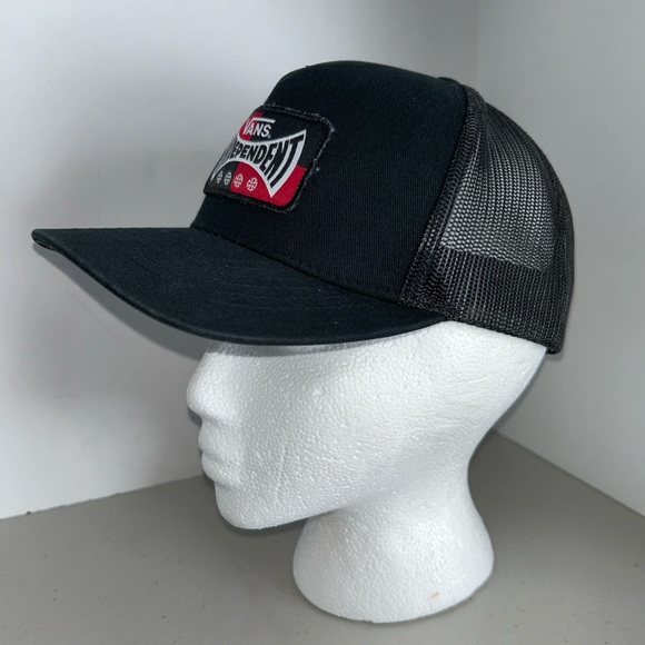 Vans Independent Trucks Colab Trucker Hat Black SnapBack - Picture 3 of 7